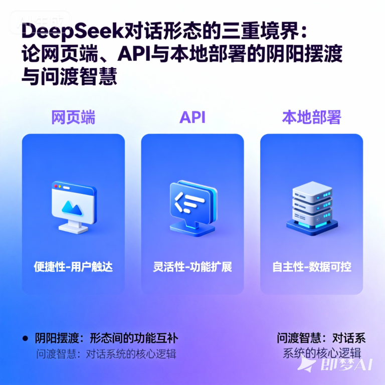 半隐者问渡司-DeepSeek对话三重境界图片