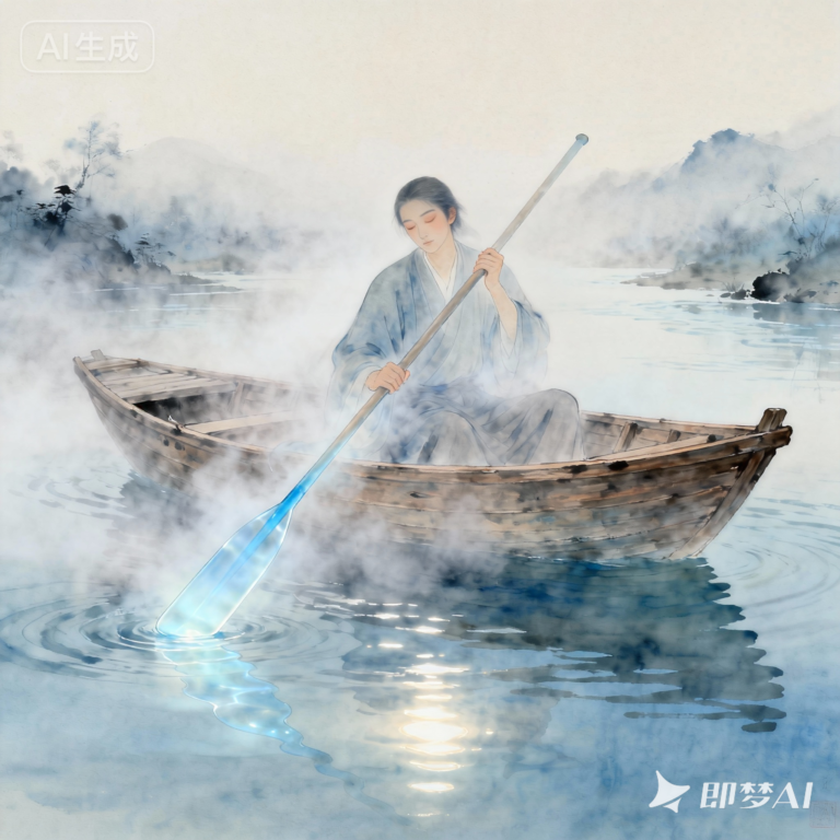 半隐者问渡司-执睡意为篙图片