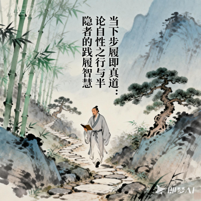 半隐者问渡司-当下步履即真道