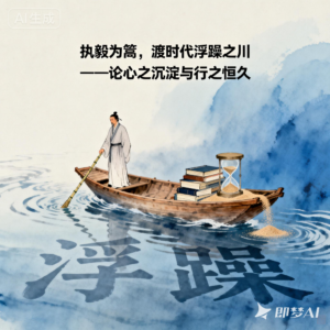 执毅为篙渡时代浮躁之川