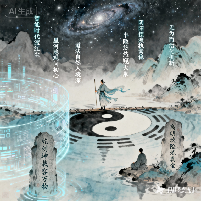 半隐者问渡司-智能时代渡红尘图片