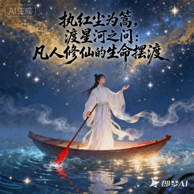 划船在星河之中