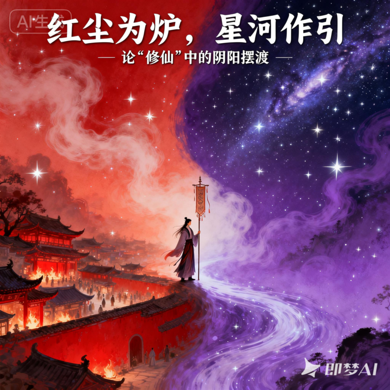 红尘为炉，星河作引：论修仙中的阴阳摆渡