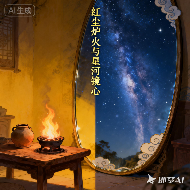 红尘炉火与星河镜心