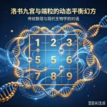洛书九宫与端粒的“动态平衡”幻方