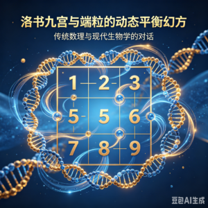 洛书九宫与端粒的“动态平衡”幻方