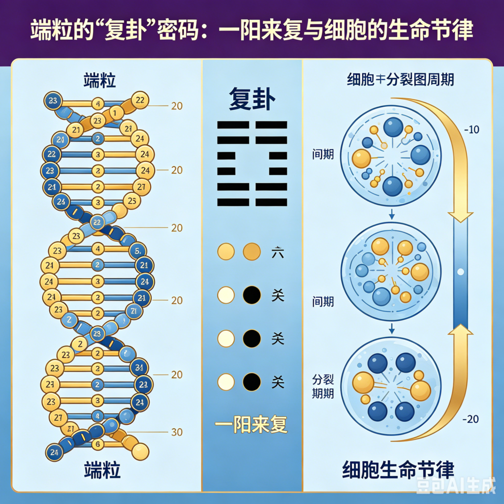 端粒的复卦密码：一阳来复与细胞的生命节律