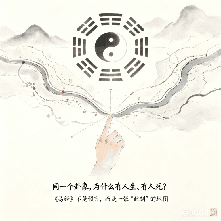 《易经》非预言而是此刻地图