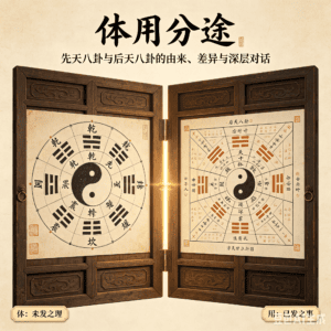 先天与后天八卦的由来、差异与深层对话