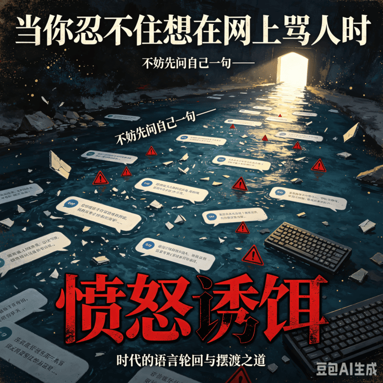 愤怒诱饵时代的语言摆渡